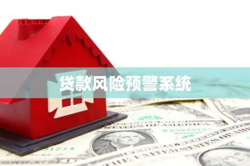 湖口贷款风险预警系统
