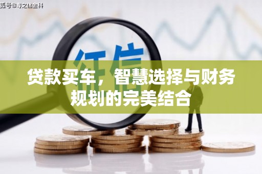 湖口贷款买车，智慧选择与财务规划的完美结合