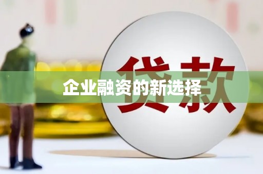 湖口企业融资的新选择
