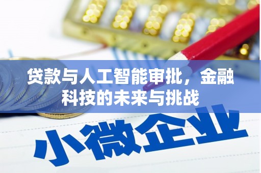 湖口贷款与人工智能审批，金融科技的未来与挑战