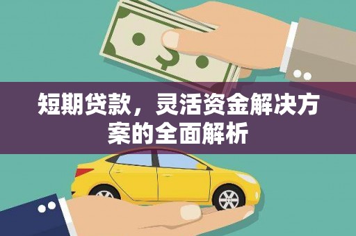 湖口短期贷款，灵活资金解决方案的全面解析