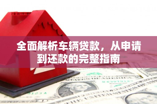 湖口全面解析车辆贷款，从申请到还款的完整指南