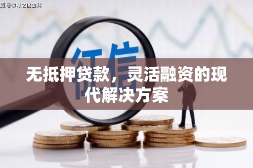 湖口无抵押贷款，灵活融资的现代解决方案