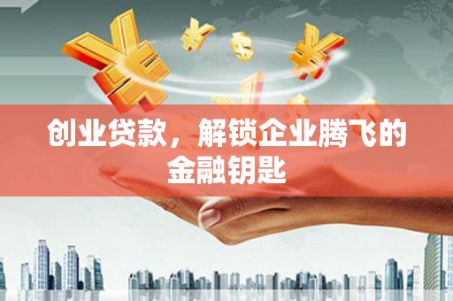 湖口创业贷款，解锁企业腾飞的金融钥匙