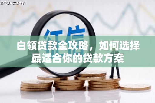 湖口白领贷款全攻略，如何选择最适合你的贷款方案